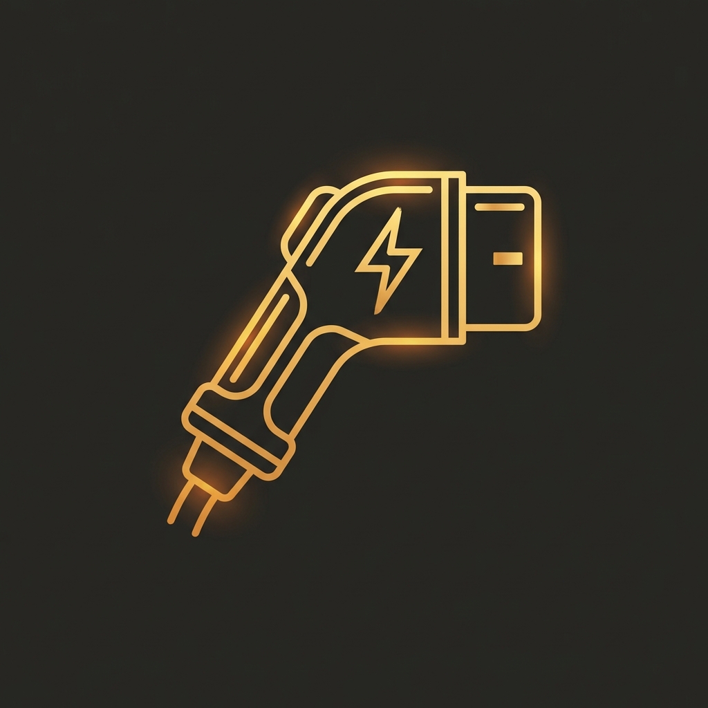 EV charging illustration