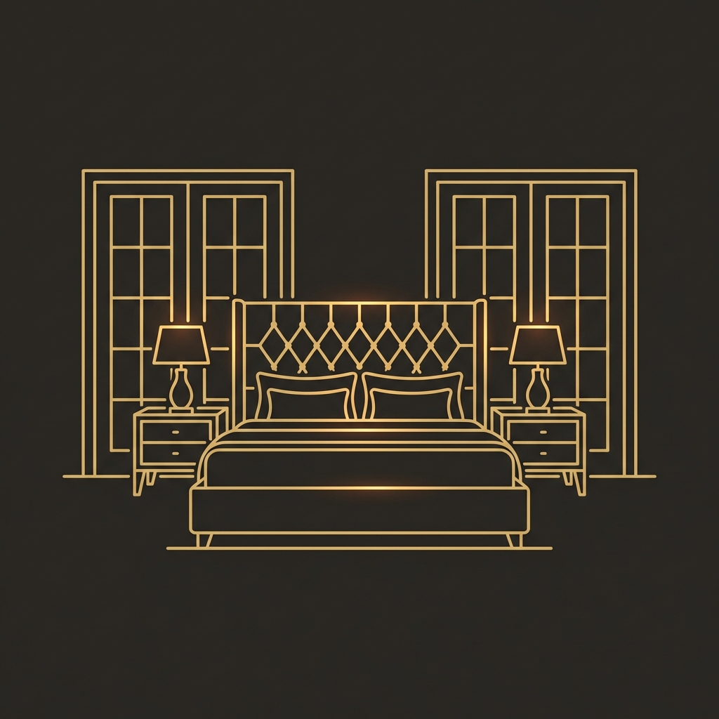 Primary suite illustration