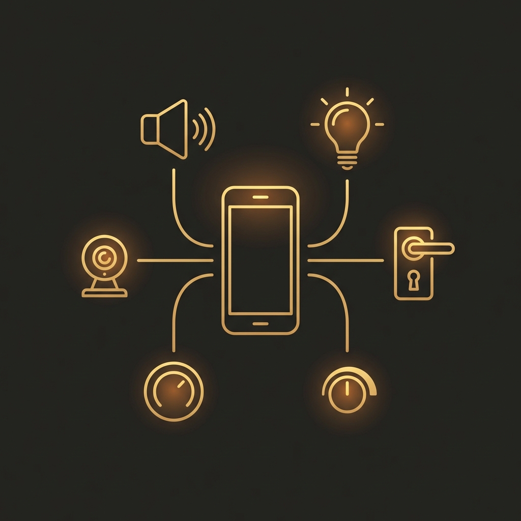 Smart home illustration