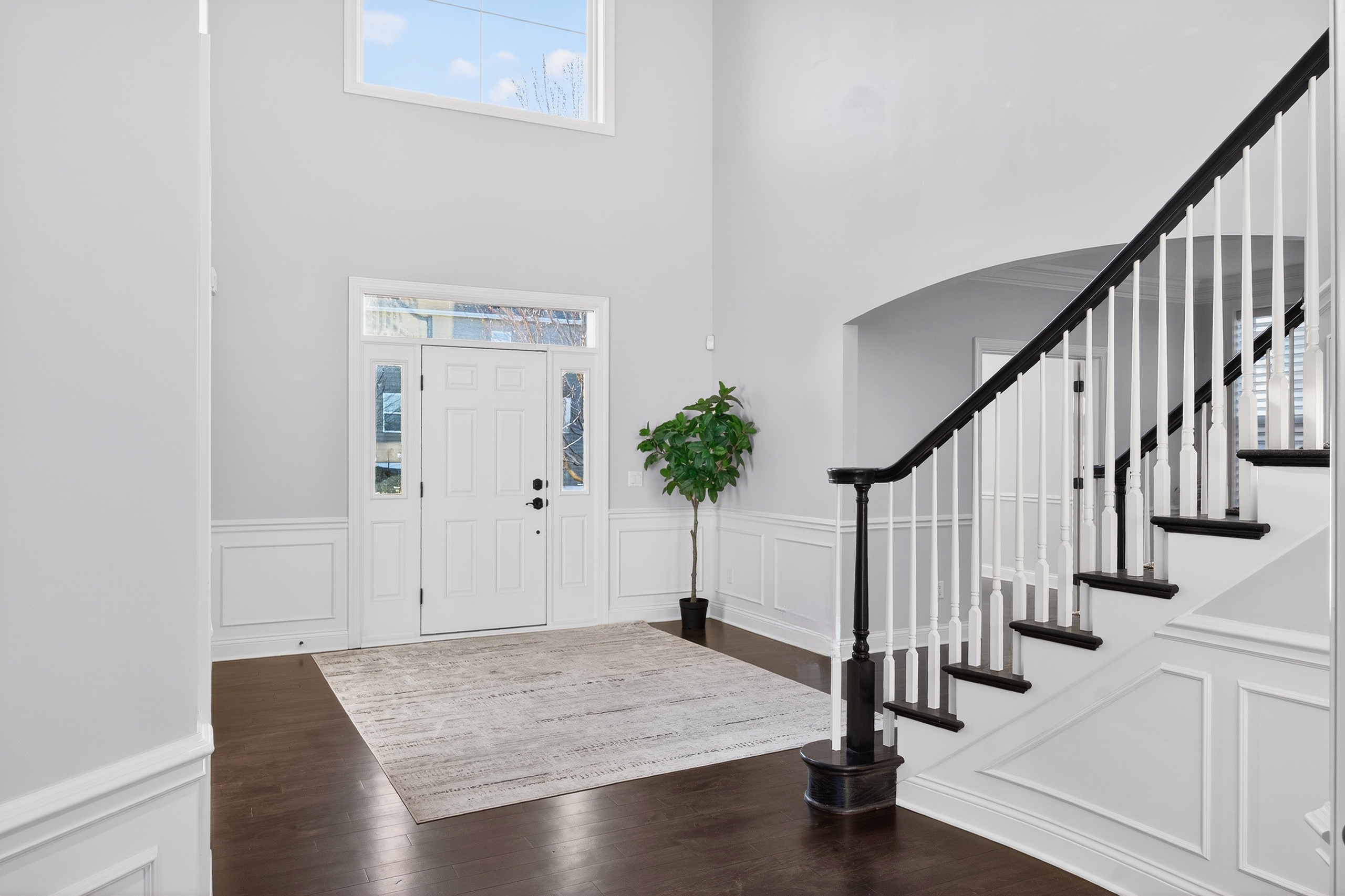 Backyard conservation lot with wooded views and no rear neighbors