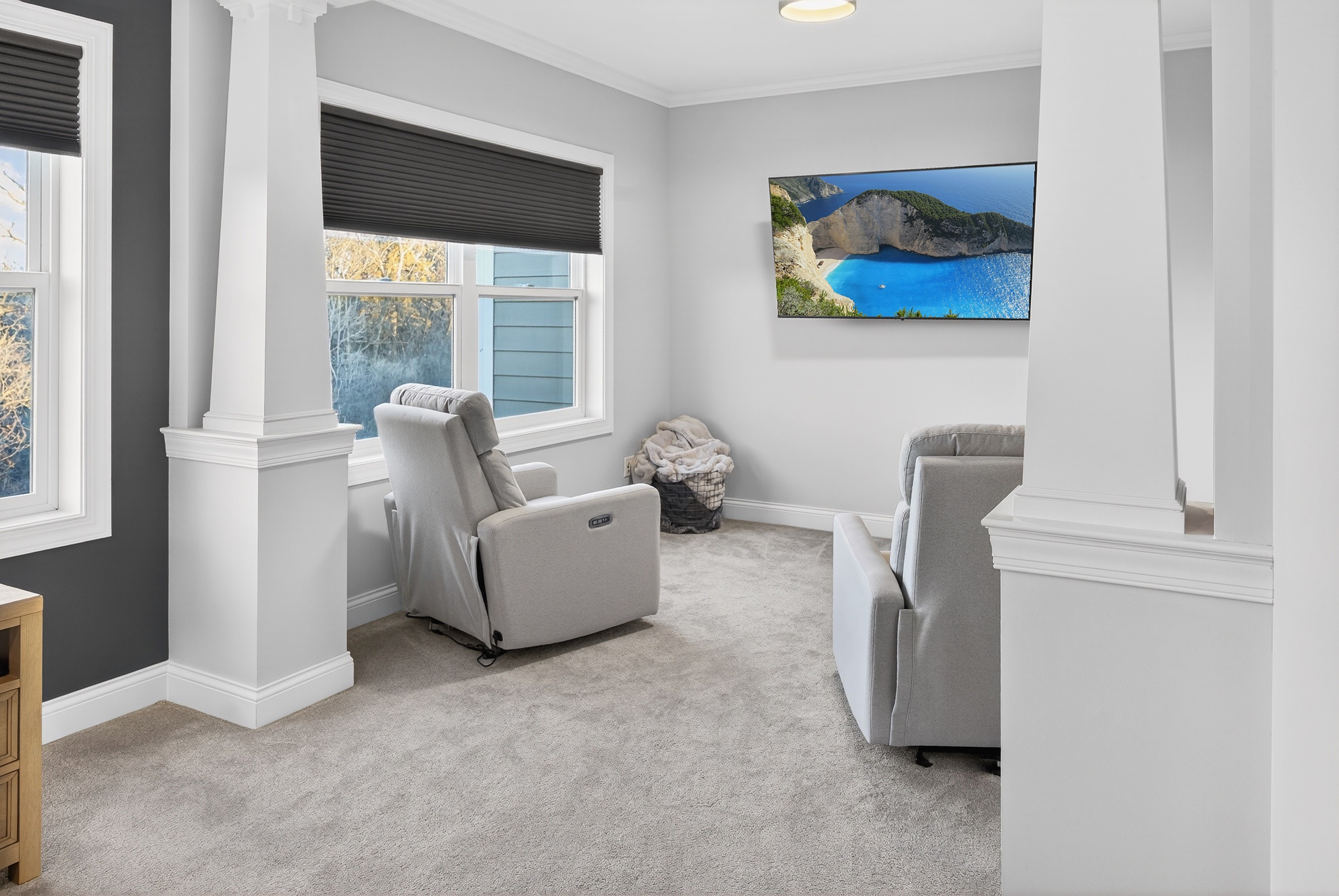 Walkout lower level fifth bedroom